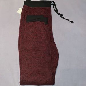 Kohl's Red & Black Joggers Men Size L